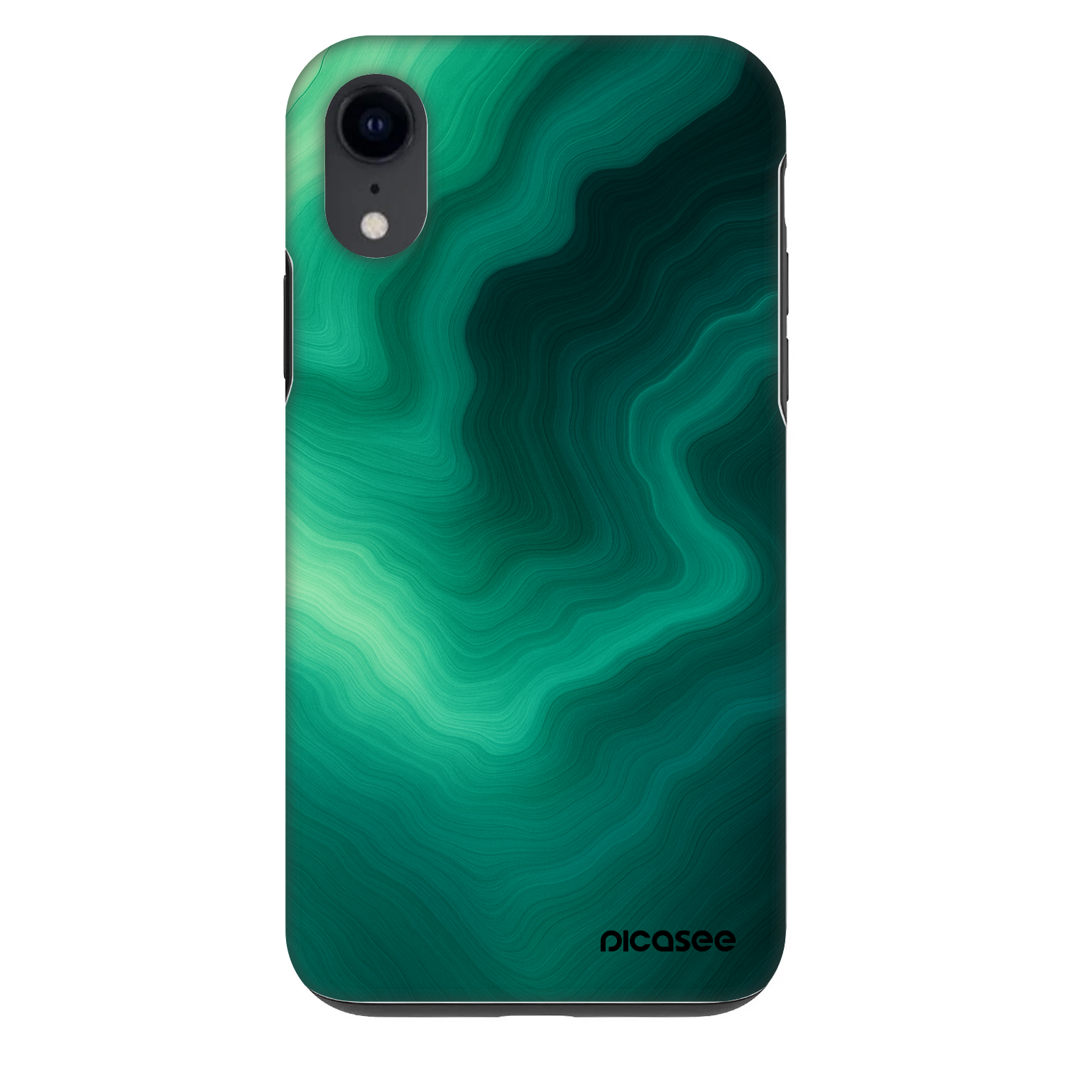 Picasee Fashion Case για Apple iPhone XR - Malachite