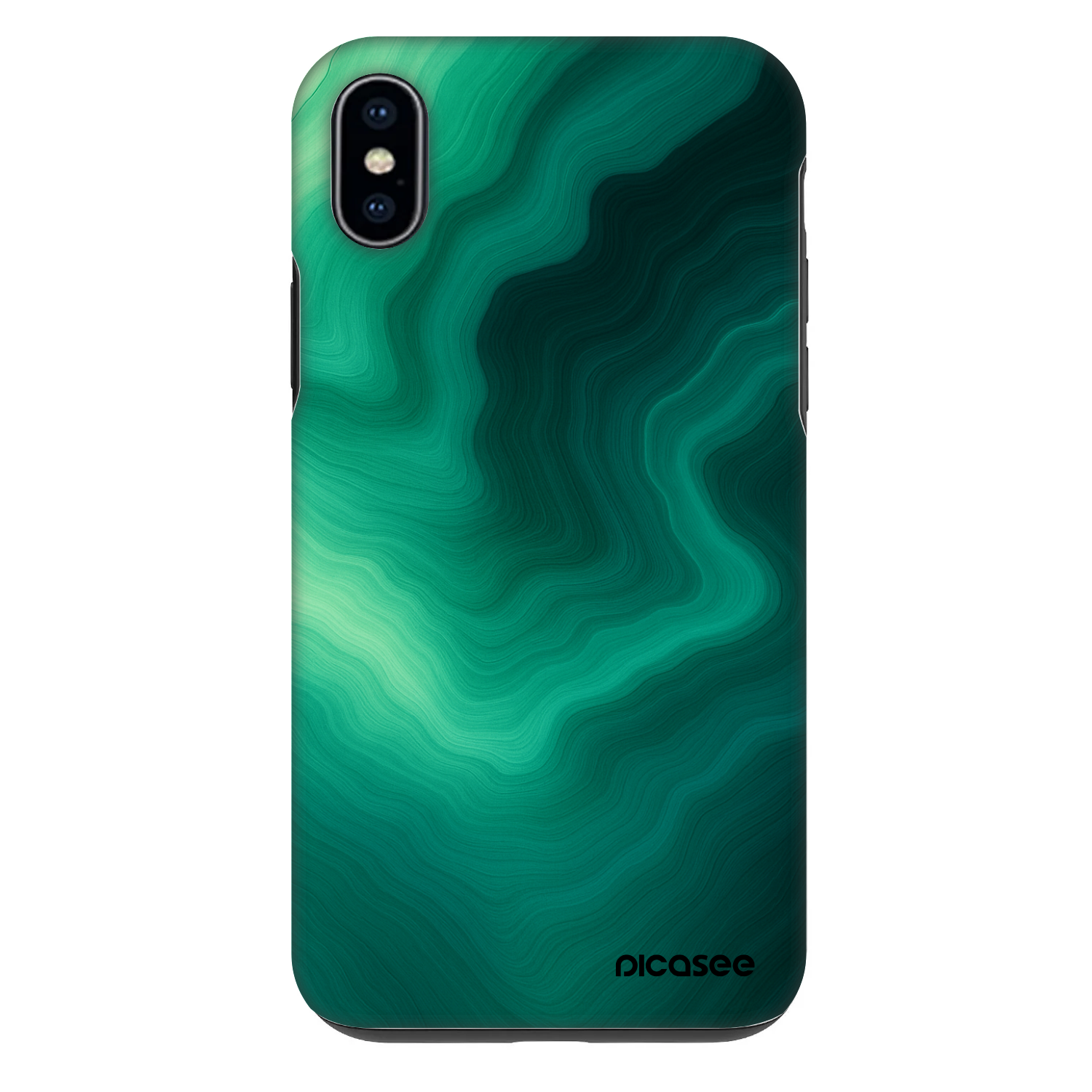 Picasee Fashion Case για Apple iPhone XS Max - Malachite