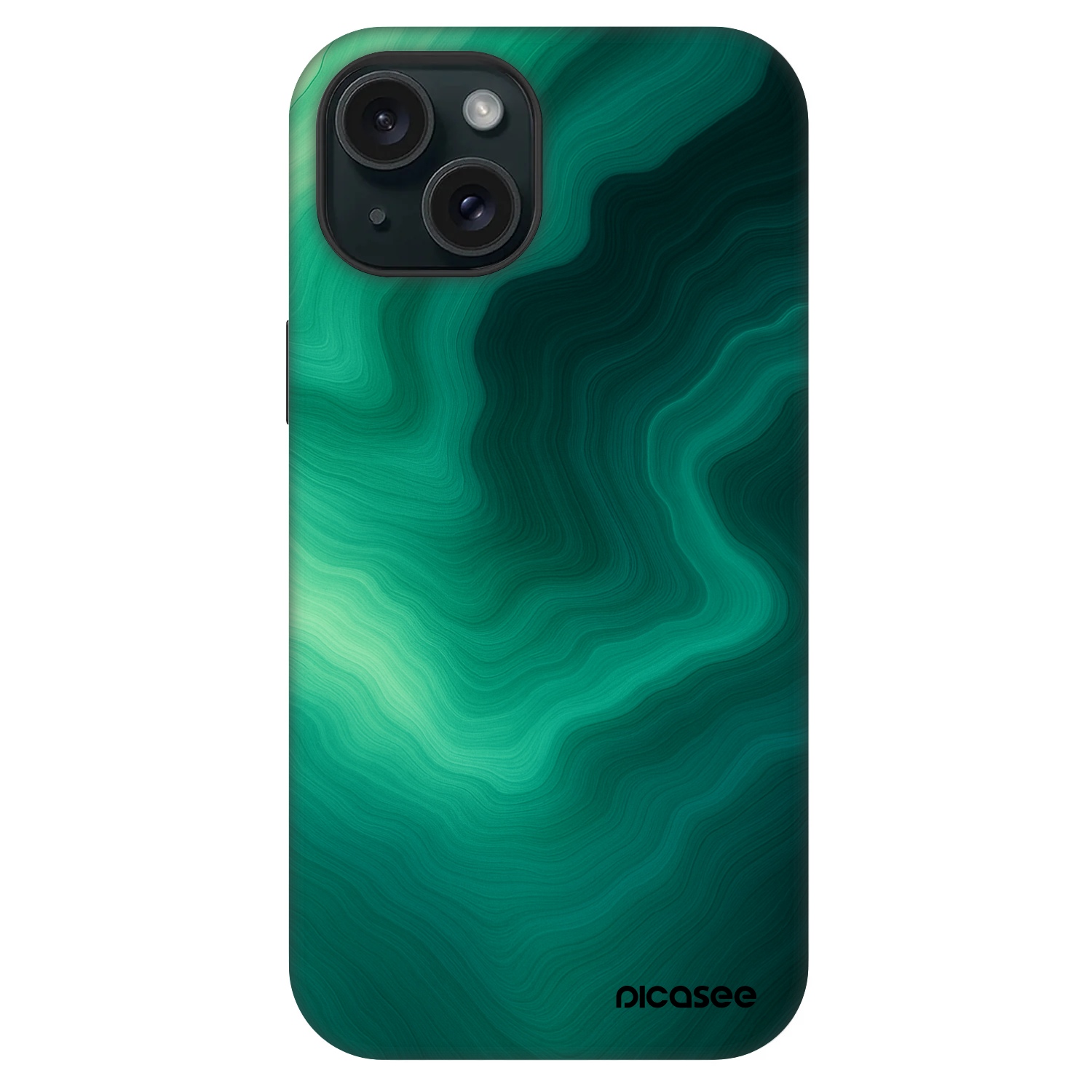 Picasee Fashion Case MagSafe για Apple iPhone 15 - Malachite