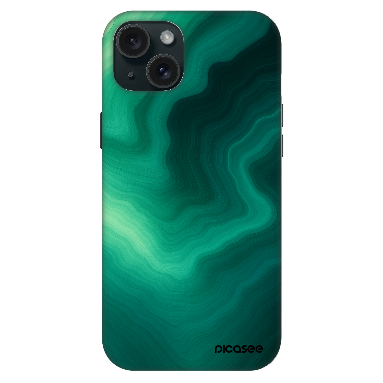 Picasee Fashion Case MagSafe για Apple iPhone 15 Plus - Malachite