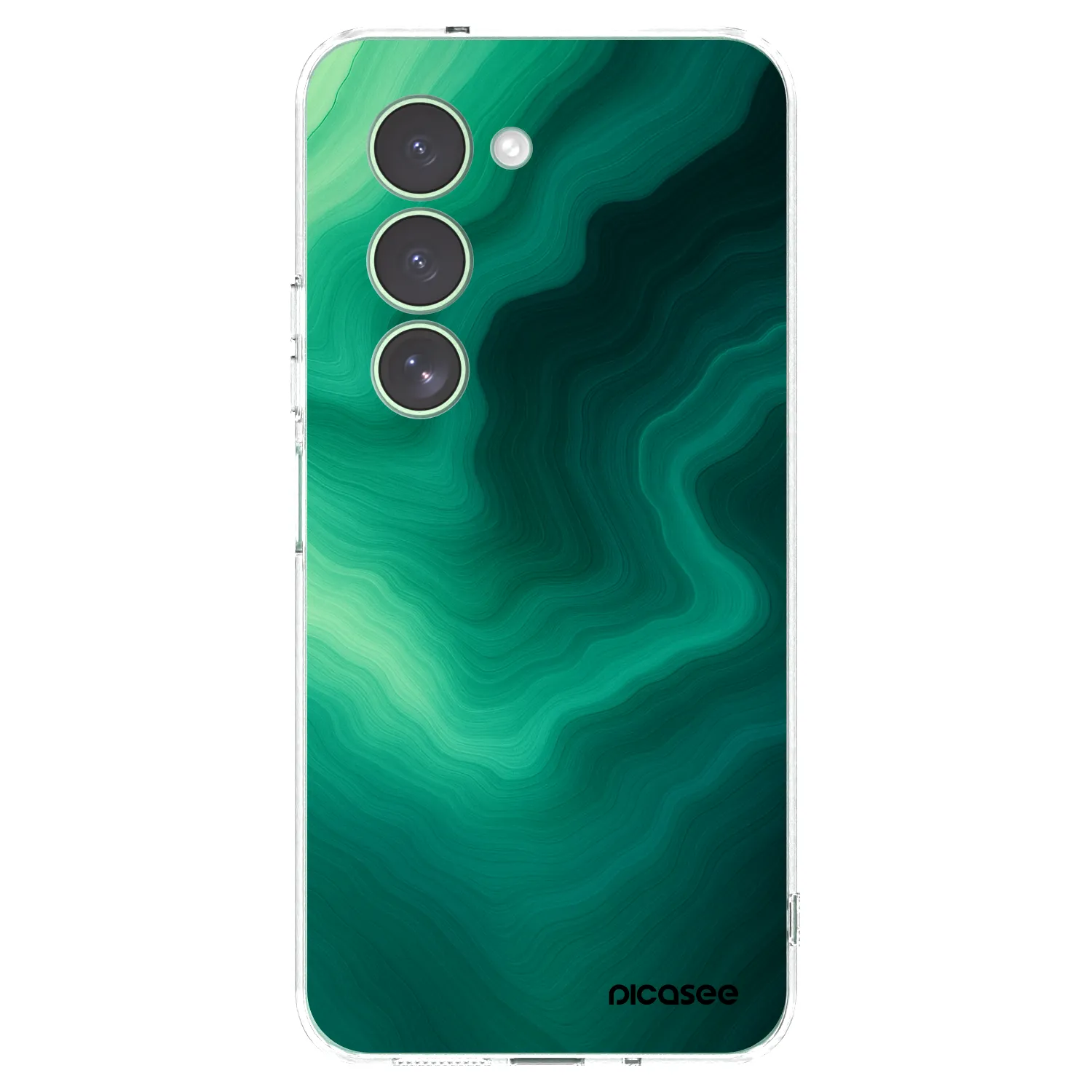 Picasee διαφανής θήκη σιλικόνης Xiaomi Redmi 15 5G - Malachite