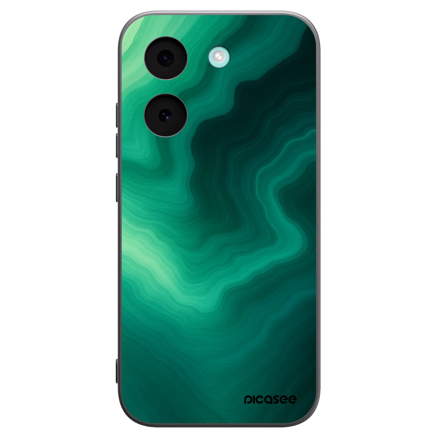 Picasee Μαύρη θήκη σιλικόνης για Xiaomi Poco X8 Pro - Malachite