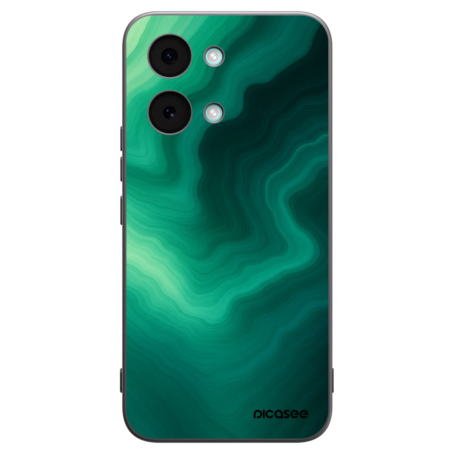 Picasee Μαύρη θήκη σιλικόνης για Xiaomi Poco X8 Pro Max - Malachite