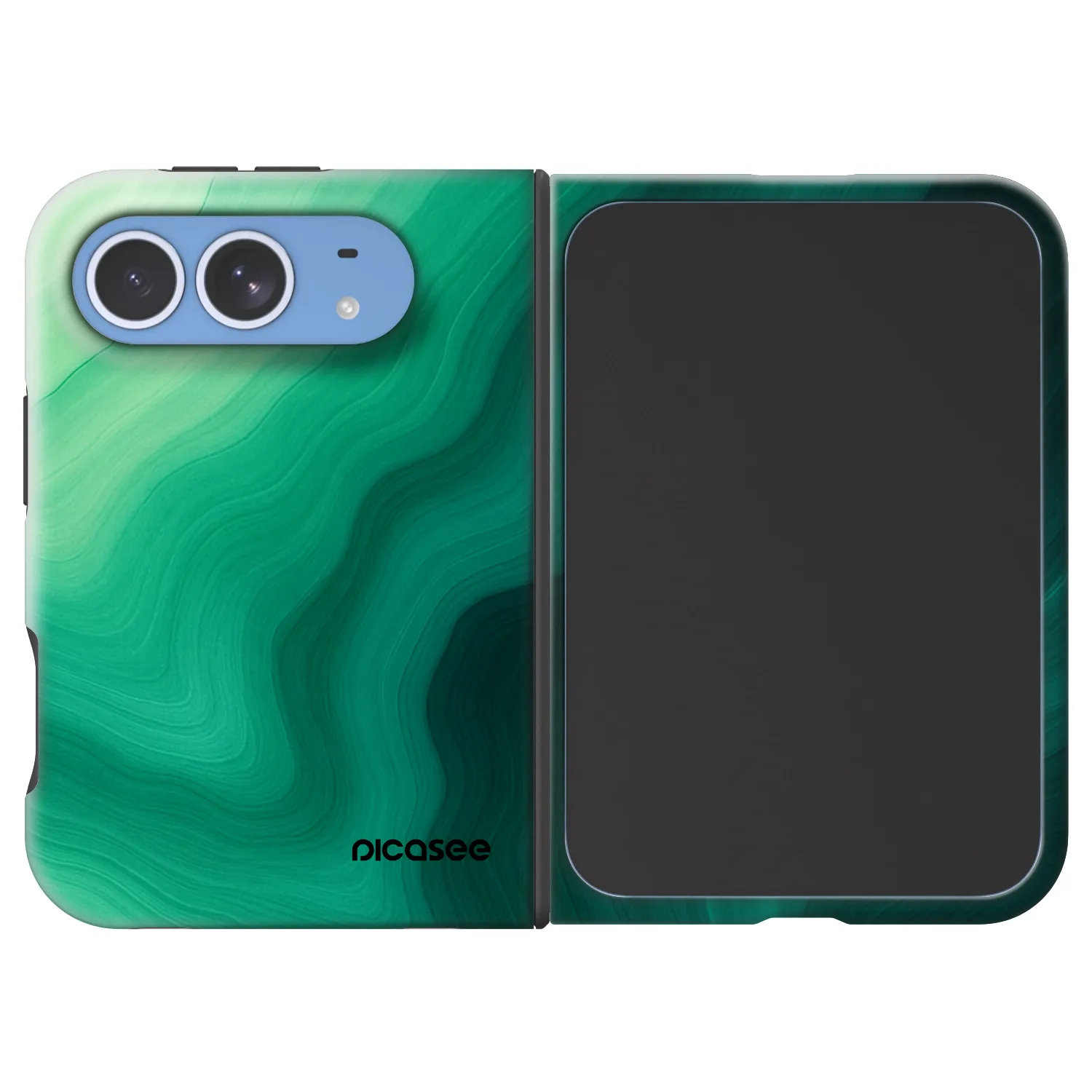 Picasee Fashion Case MagSafe για Apple iPhone Duo - Malachite