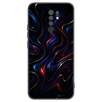 Picasee Μαύρη θήκη σιλικόνης για Xiaomi Redmi 9 - Noir