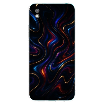 Picasee Μαύρη θήκη σιλικόνης για Xiaomi Redmi 9A - Noir