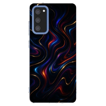 Picasee διαφανής θήκη σιλικόνης Samsung Galaxy S20 FE - Noir