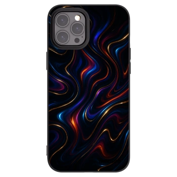 Picasee Μαύρη θήκη σιλικόνης για Apple iPhone 12 Pro Max - Noir