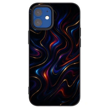 Picasee Μαύρη θήκη σιλικόνης για Apple iPhone 12 mini - Noir