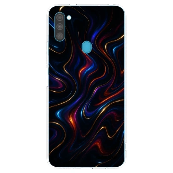 Picasee διαφανής θήκη σιλικόνης Samsung Galaxy M11 - Noir