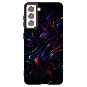 Picasee Μαύρη θήκη σιλικόνης για Samsung Galaxy S21 5G G991B - Noir