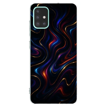 Picasee διαφανής θήκη σιλικόνης Samsung Galaxy M31s - Noir