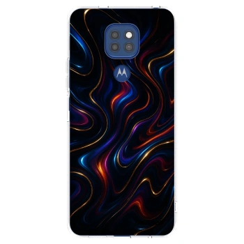 Picasee διαφανής θήκη σιλικόνης Motorola Moto G9 Play - Noir