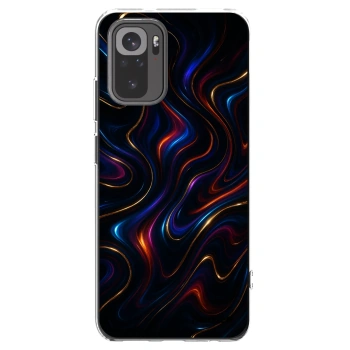 Picasee διαφανής θήκη σιλικόνης Xiaomi Redmi Note 10 - Noir