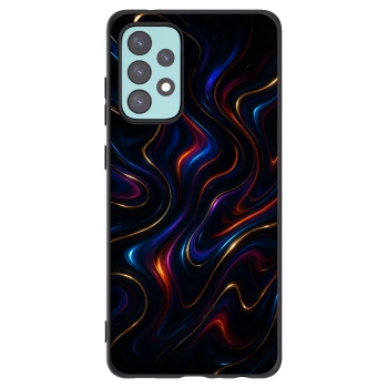 Picasee Μαύρη θήκη σιλικόνης για Samsung Galaxy A72 A725F - Noir