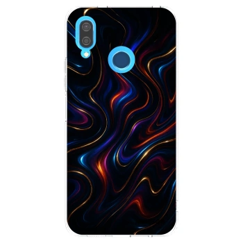 Picasee διαφανής θήκη σιλικόνης Huawei P20 Lite - Noir