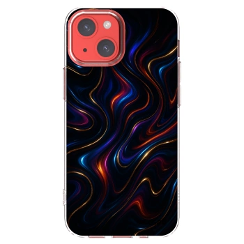 Picasee διαφανής θήκη σιλικόνης Apple iPhone 13 mini - Noir