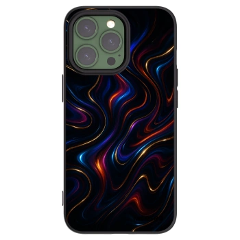 Picasee Μαύρη θήκη σιλικόνης για Apple iPhone 13 Pro - Noir