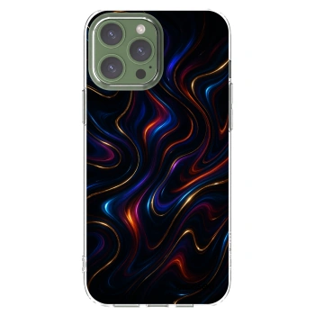 Picasee διαφανής θήκη σιλικόνης Apple iPhone 13 Pro Max - Noir