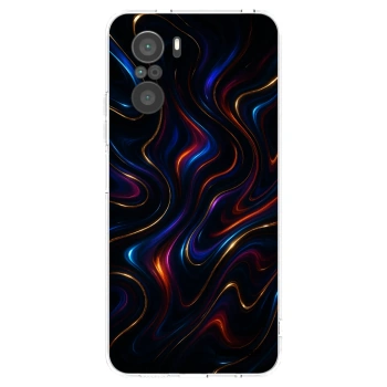 Picasee διαφανής θήκη σιλικόνης Xiaomi Poco F3 - Noir