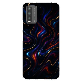 Picasee Μαύρη θήκη σιλικόνης για Xiaomi Redmi 9T - Noir