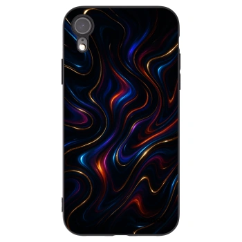 Picasee Μαύρη θήκη σιλικόνης για Apple iPhone XR - Noir
