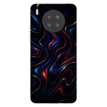 Picasee διαφανής θήκη σιλικόνης Huawei Nova 8i - Noir
