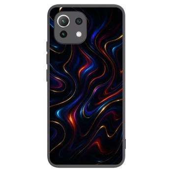 Picasee Μαύρη θήκη σιλικόνης για Xiaomi 11 Lite 5G NE - Noir