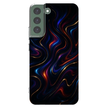Picasee διαφανής θήκη σιλικόνης Samsung Galaxy S22+ 5G - Noir