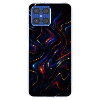 Picasee διαφανής θήκη σιλικόνης Honor X8 4G - Noir