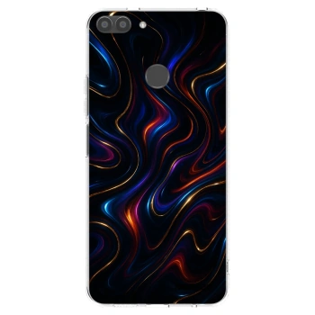 Picasee διαφανής θήκη σιλικόνης Huawei P Smart - Noir