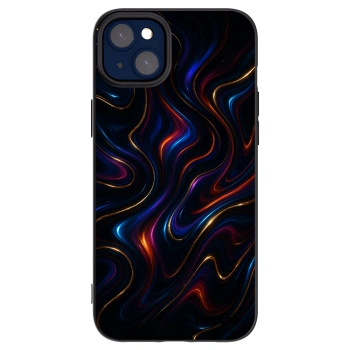 Picasee Μαύρη θήκη σιλικόνης για Apple iPhone 14 Plus - Noir