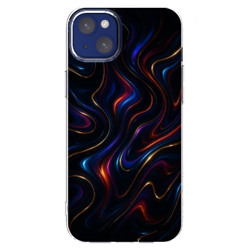 Picasee διαφανής θήκη σιλικόνης Apple iPhone 14 Plus - Noir