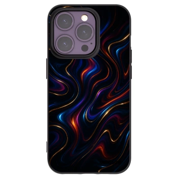 Picasee Μαύρη θήκη σιλικόνης για Apple iPhone 14 Pro - Noir