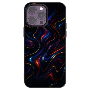 Picasee Μαύρη θήκη σιλικόνης για Apple iPhone 14 Pro Max - Noir