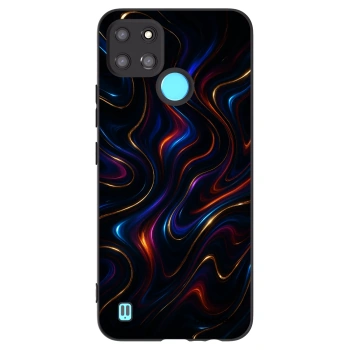 Picasee Μαύρη θήκη σιλικόνης για Realme C21Y - Noir