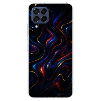 Picasee διαφανής θήκη σιλικόνης Samsung Galaxy M53 5G - Noir