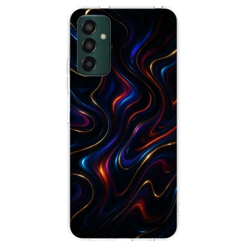 Picasee διαφανής θήκη σιλικόνης Samsung Galaxy M13 M135F - Noir