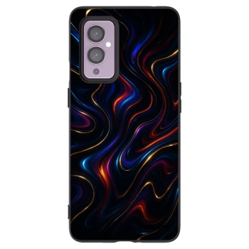 Picasee Μαύρη θήκη σιλικόνης για OnePlus 9 - Noir