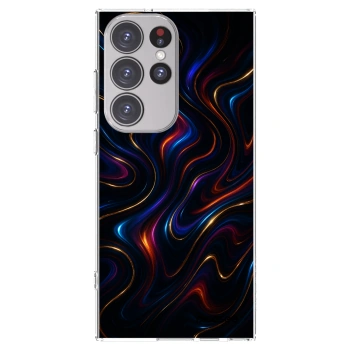 Picasee διαφανής θήκη σιλικόνης Samsung Galaxy S23 Ultra 5G - Noir