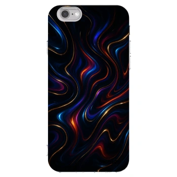Picasee διαφανής θήκη σιλικόνης Apple iPhone 6/6S - Noir