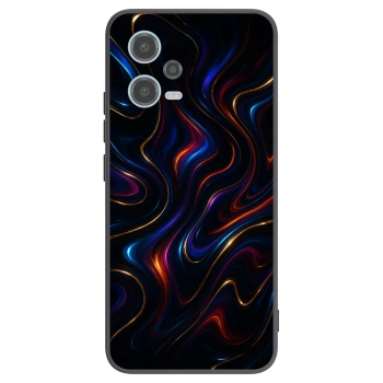 Picasee Μαύρη θήκη σιλικόνης για Xiaomi Redmi Note 12 5G - Noir