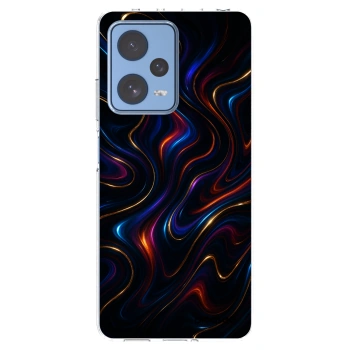 Picasee διαφανής θήκη σιλικόνης Xiaomi Redmi Note 12 Pro 5G - Noir