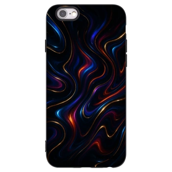 Picasee Μαύρη θήκη σιλικόνης για Apple iPhone 6/6S - Noir
