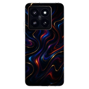 Picasee διαφανής θήκη σιλικόνης Xiaomi 14 Pro - Noir