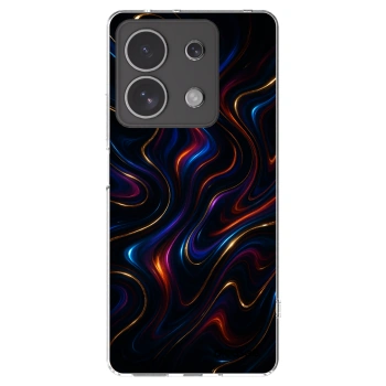 Picasee διαφανής θήκη σιλικόνης Xiaomi Redmi Note 13 4G - Noir