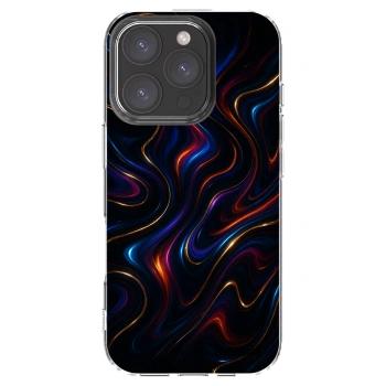 Picasee διαφανής θήκη σιλικόνης Apple iPhone 16 Pro - Noir