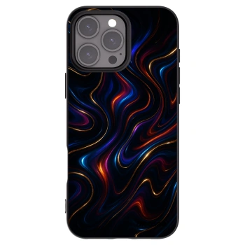 Picasee Μαύρη θήκη σιλικόνης για Apple iPhone 16 Pro Max - Noir
