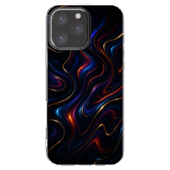 Picasee διαφανής θήκη σιλικόνης Apple iPhone 16 Pro Max - Noir