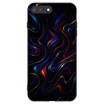 Picasee Μαύρη θήκη σιλικόνης για Apple iPhone 7 Plus - Noir